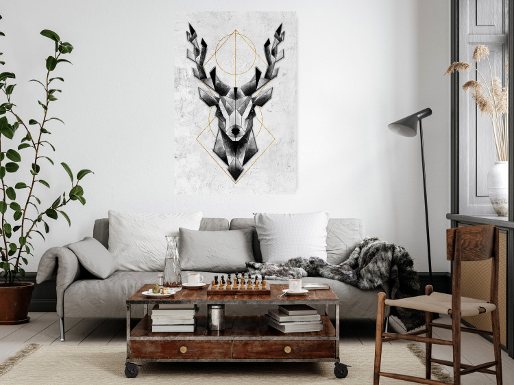 Wall Poster Grey Deer [Poster] 143676 additionalImage 13