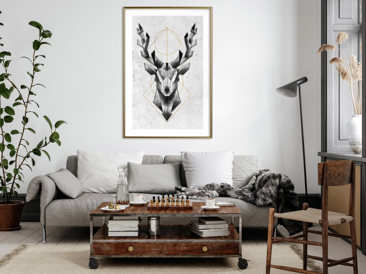 Wall Poster Grey Deer [Poster] 143676 additionalImage 10