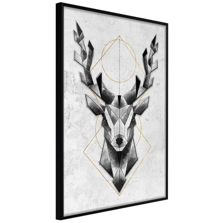 Wall Poster Grey Deer [Poster] 143676 additionalImage 8