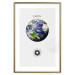 Poster Green Planet - Earth, Abstract Composition with the Solar System II 146476 additionalThumb 24