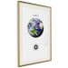 Wall Poster Green Planet - Earth, Abstract Composition with the Solar System II 146476 additionalThumb 11