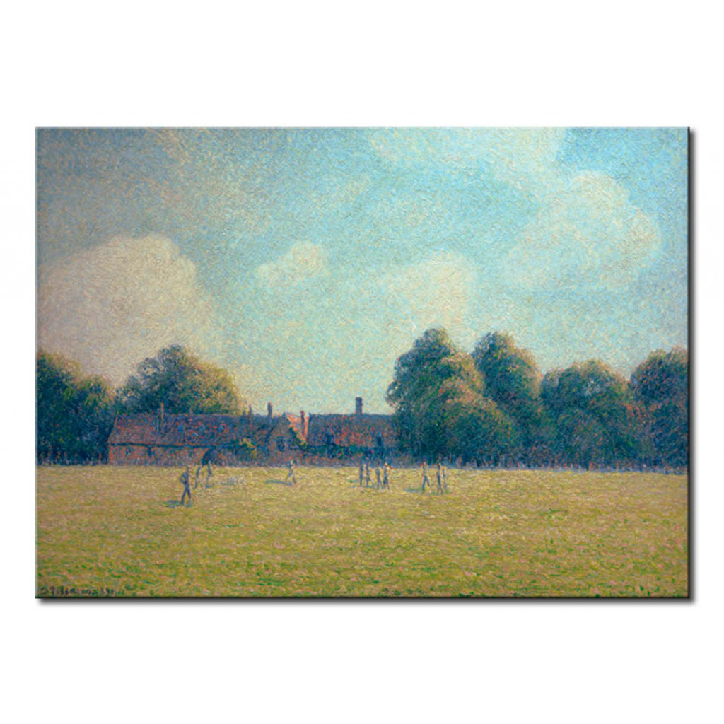 Schilderij  Camille Pissarro: Hampton Court Green, London