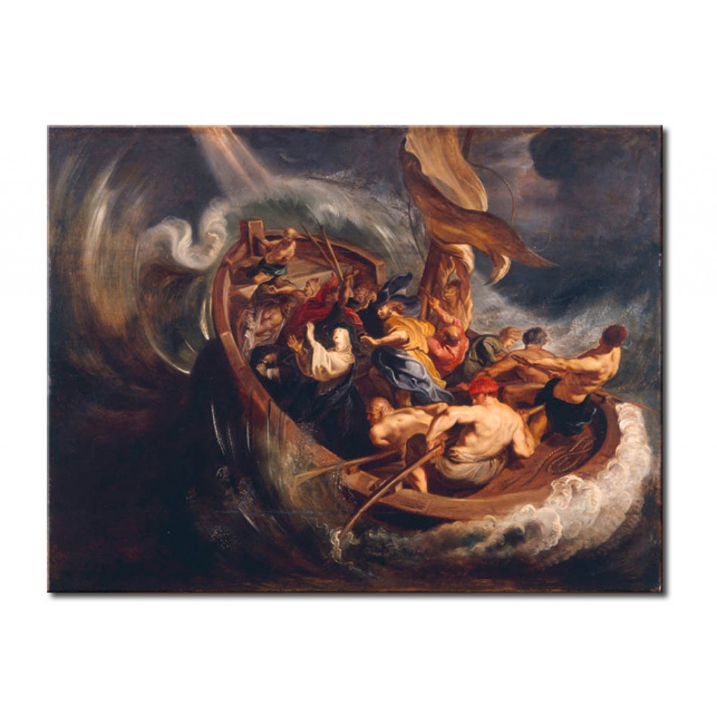 Schilderij  Peter Paul Rubens: The Miracle Of St. Walburga