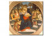 Reproduction sur toile Vierge à l'Enfant, la Saint-Jean pour nourrissons et six anges 51876