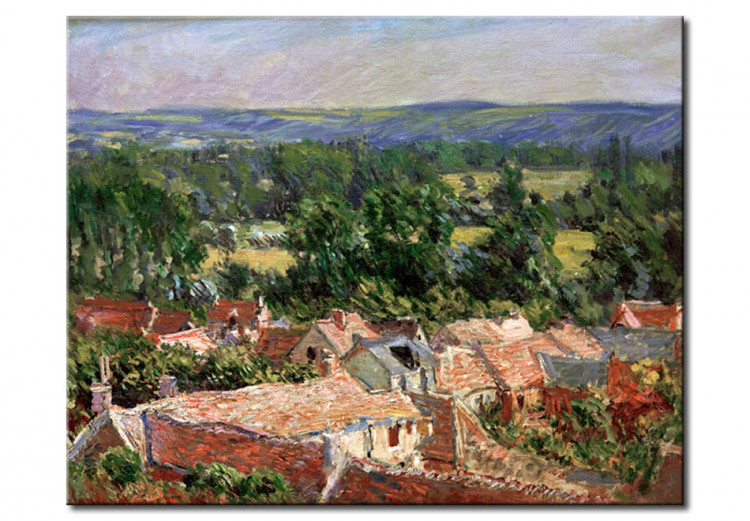 Reprodukcja obrazu Widok na wioskę Giverny 54676