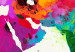 Tablero decorativo en corcho An Explosion of Colors [Cork Map] 92176 additionalThumb 5