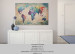 Placar decorativo Watercolour World [Cork Map] 92976 additionalThumb 7