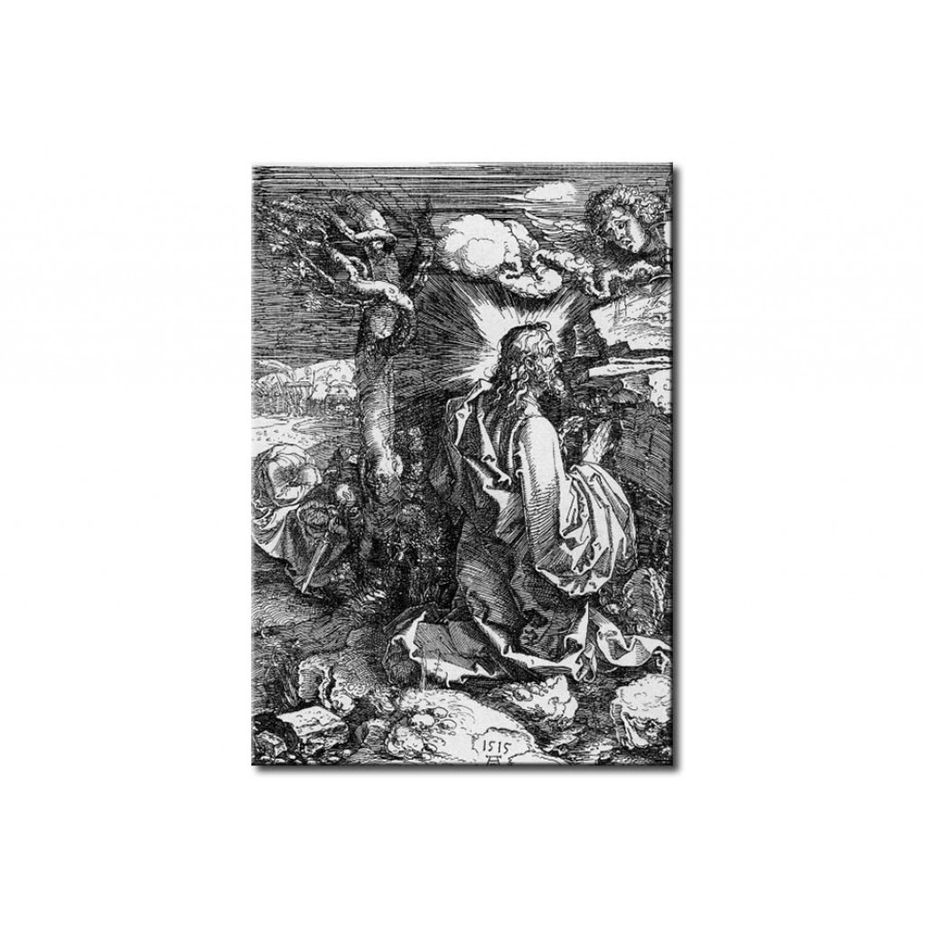 Schilderij  Albrecht Dürer: Christ On The Mount Of Olives