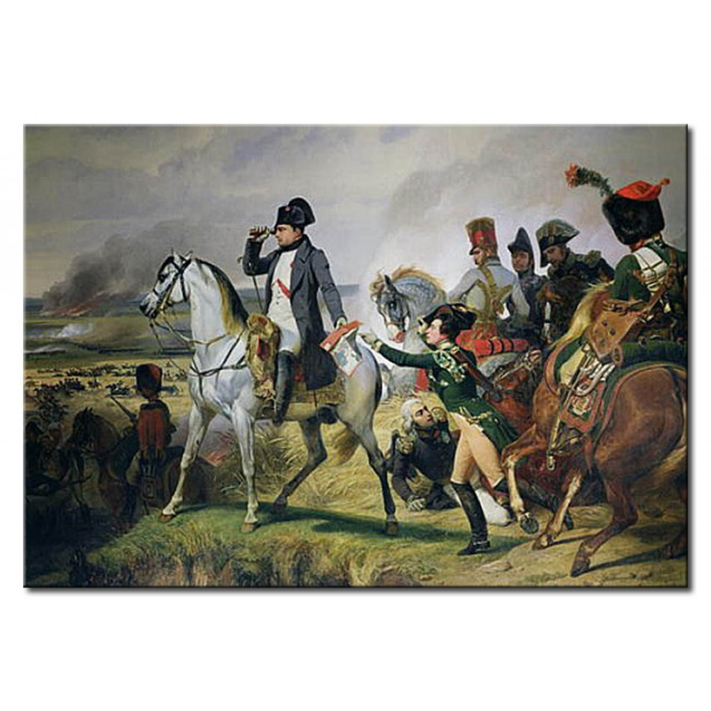 Schilderij  Horace Vernet: The Battle Of Wagram