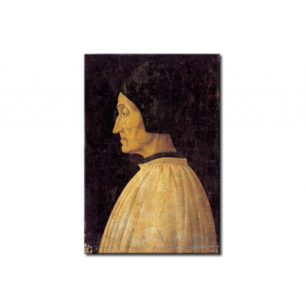 Schilderij  Giovanni Bellini: Saint Lorenzo Giustiniani