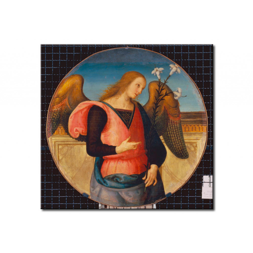 Schilderij  Pietro Perugino: Angel Of The Annunciation