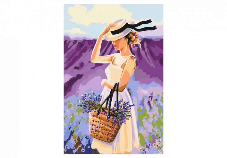 Paint by Number Kit Lavender Girl 136986 additionalImage 3