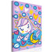 Painting Kit for Children Pony’s Dream - Pink Unicorn Resting on a Cloud 149786 additionalThumb 5