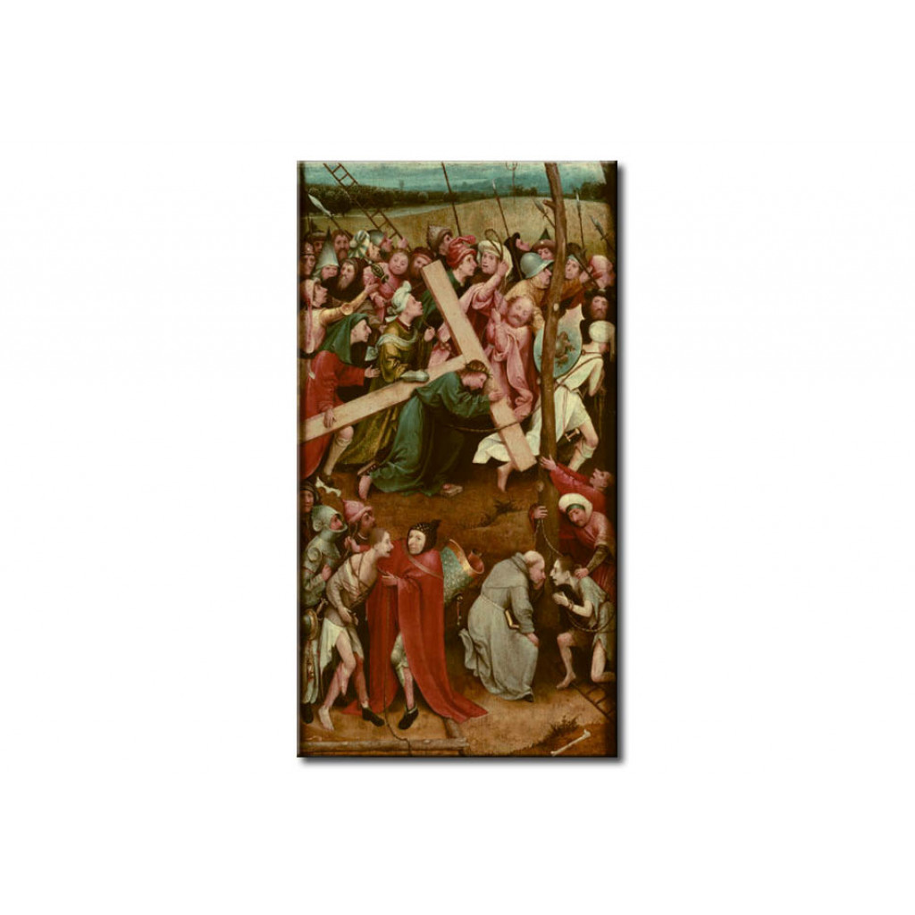 Schilderij  Hieronymus Bosch: Carrying Of The Cross
