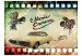 Mural de parede Rumo a Hollywood - tema automotivo em rolo de filme retrô 61186 additionalThumb 1