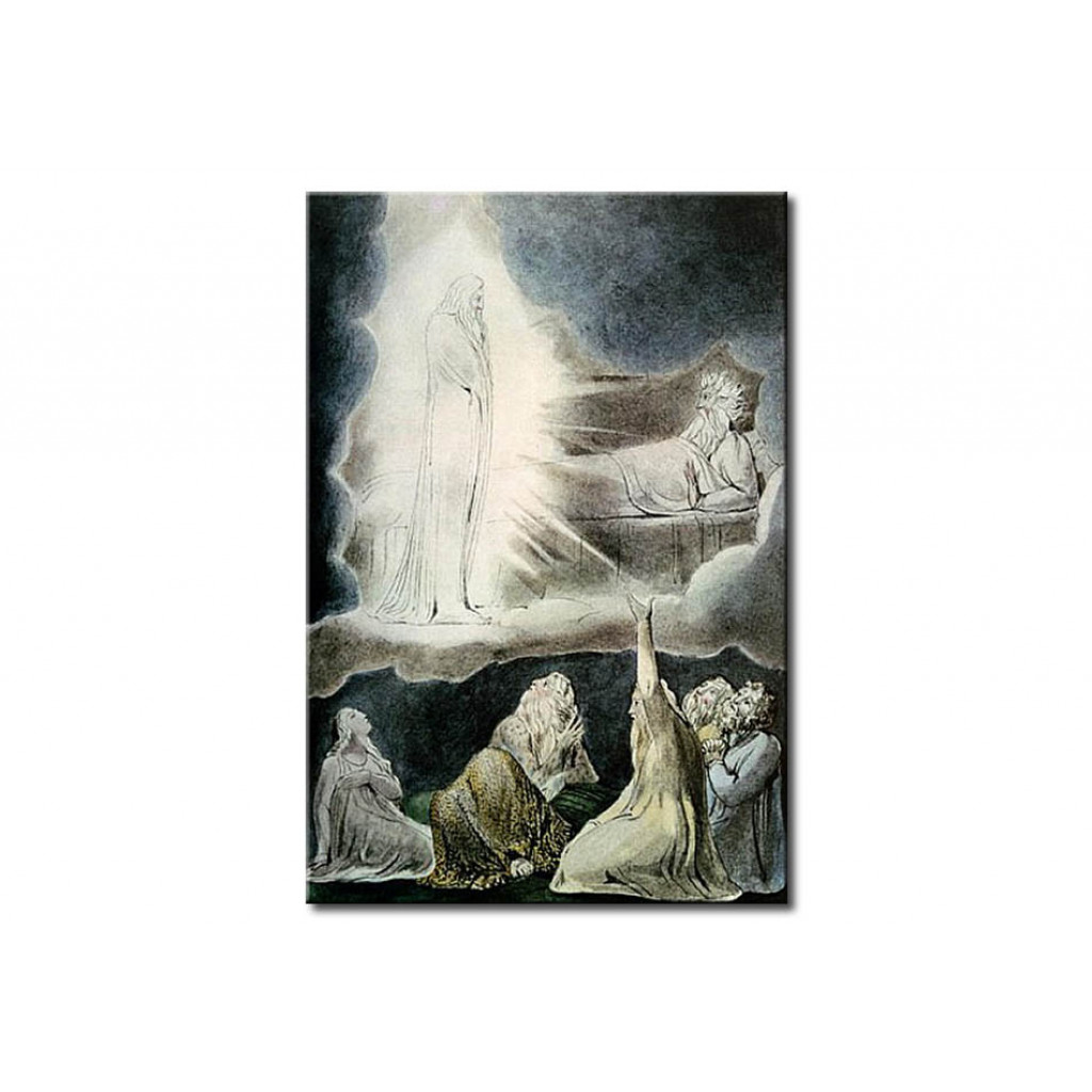 Schilderij  William Blake: The Vision Of Eliphaz