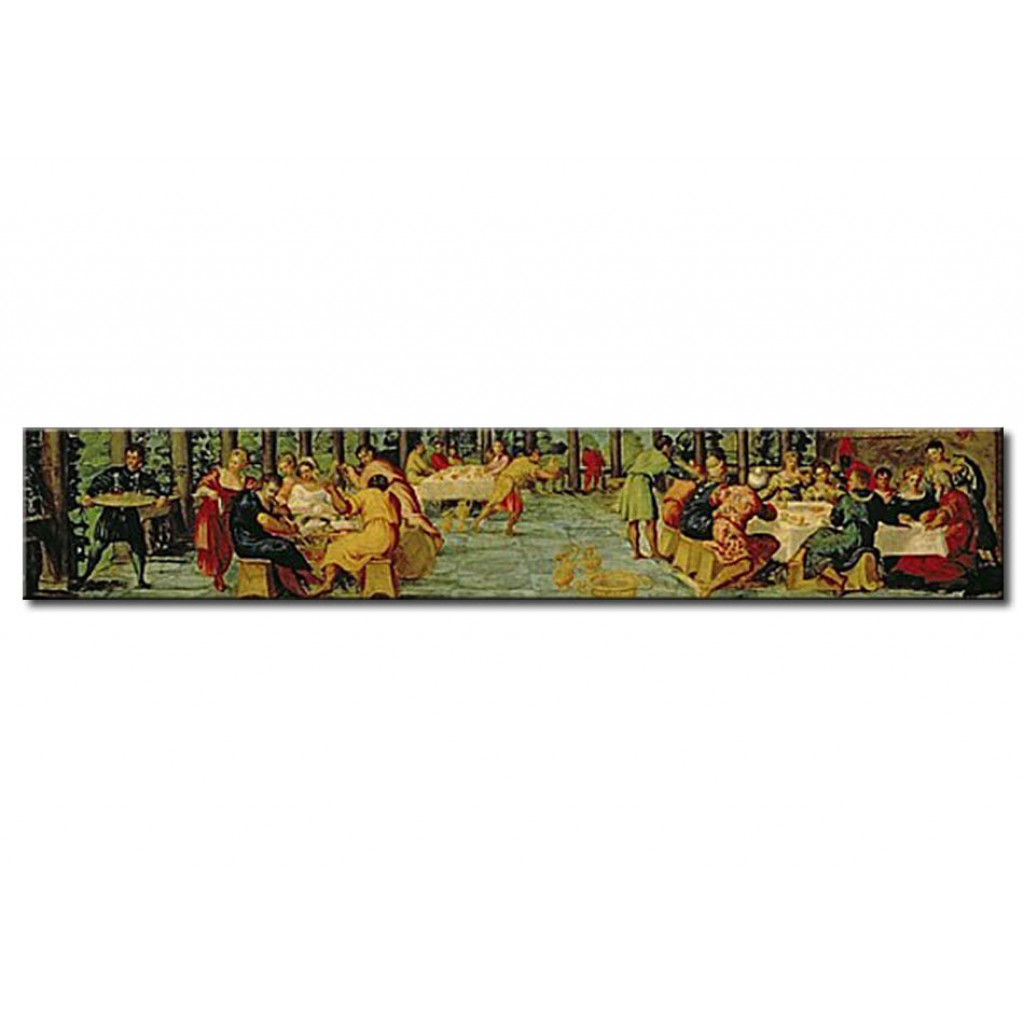 Schilderij  Tintoretto: King Belshazzar's Banquet
