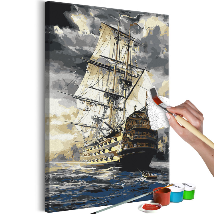 Paint by Number Kit Frigate 132496 additionalImage 3