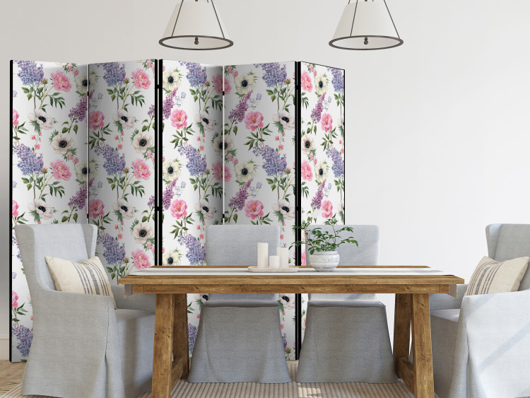 Biombo barato Roses and Lilacs II [Room Dividers] 143096 additionalImage 4