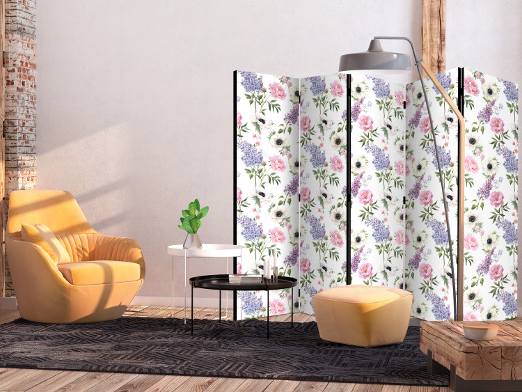 Biombo barato Roses and Lilacs II [Room Dividers] 143096 additionalImage 2
