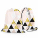 Mochila Golden kaleidoscope - an abstract geometric glamour composition 147396 additionalThumb 3