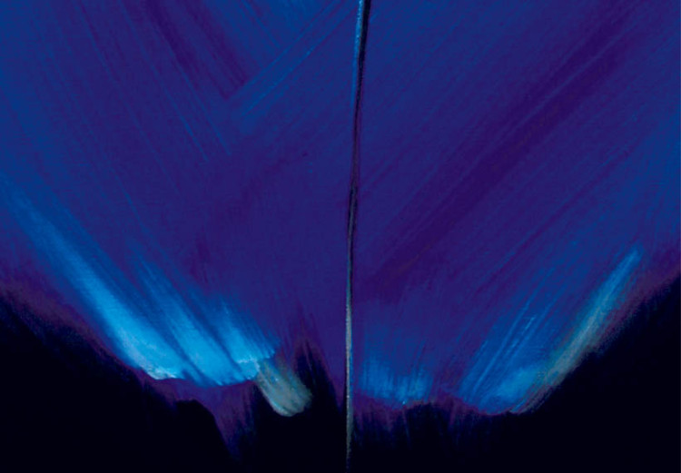 Quadro Margherite (3 pezzi) - Composizione di fiori bianchi su sfondo blu 48596 additionalImage 3