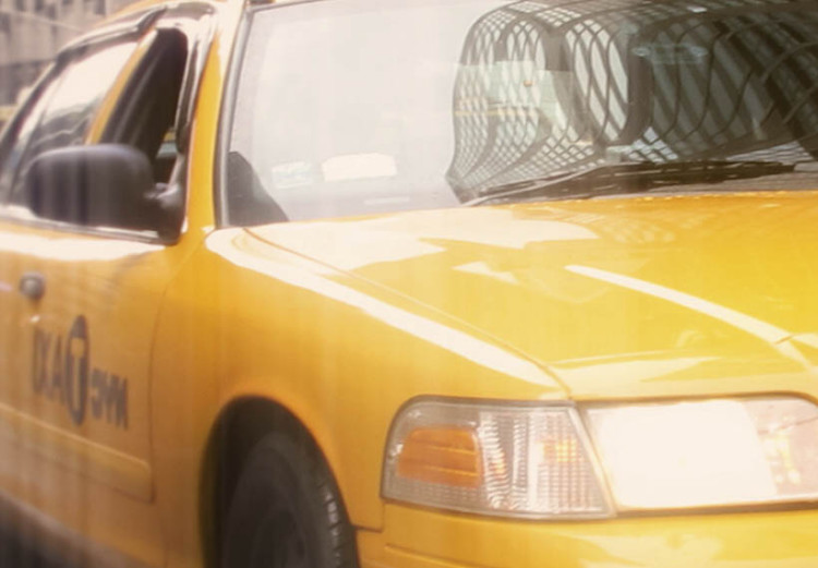 Quadro em tela Taxi amarelo 50596 additionalImage 4