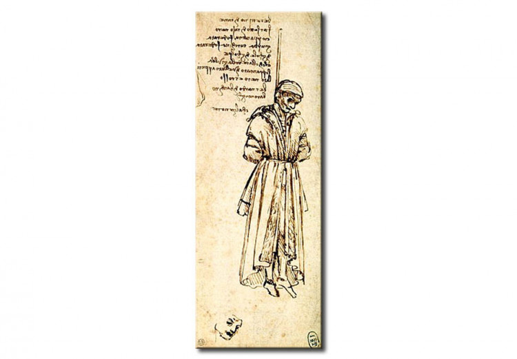 Kunstkopie Studie des gehenkten Bernardo di Bandino Baroncelli, Mörder Giuliano de Medici 51996