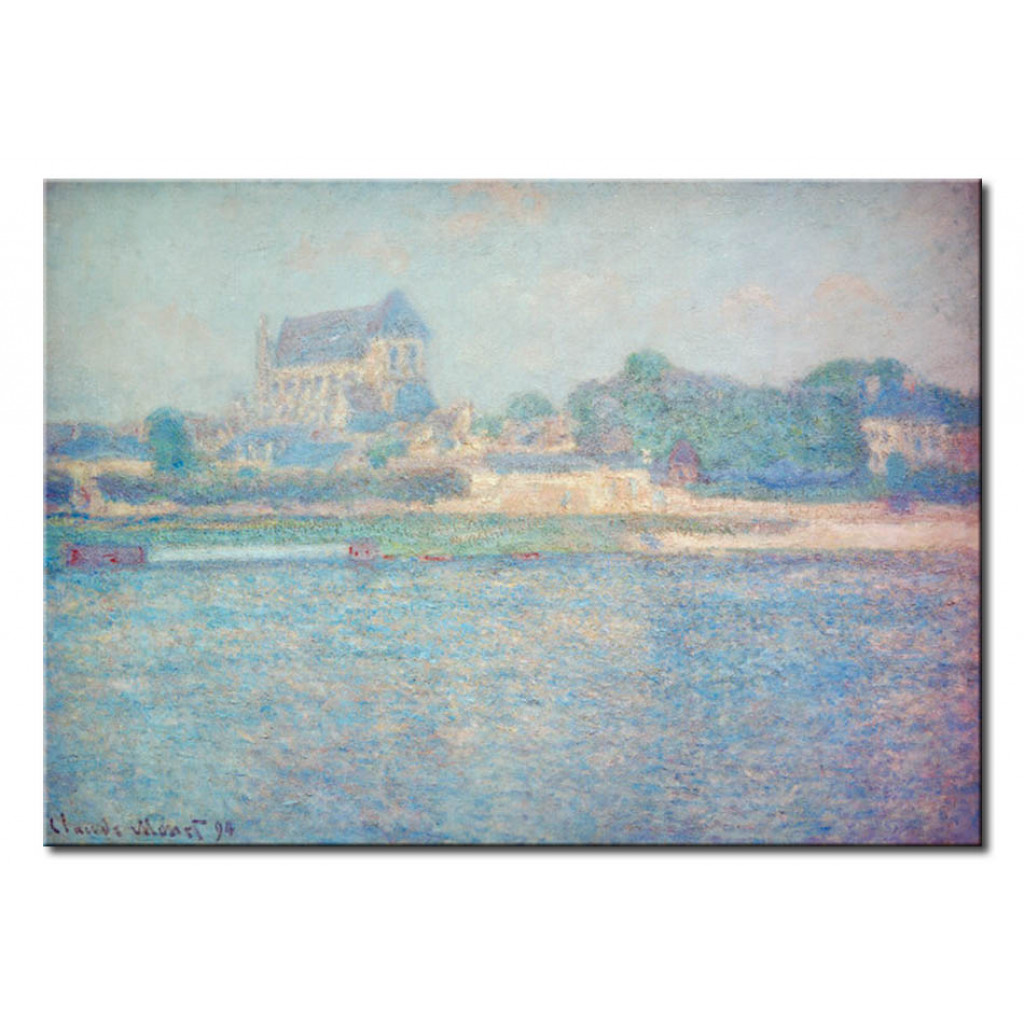 Schilderij  Claude Monet: Kirche In Vernon