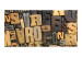 Wall Mural Wooden letters 60896 additionalThumb 1