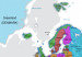 Bild auf Leinwand World Map: Island of Colours 92096 additionalThumb 4