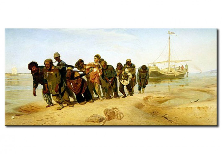 Reprodukcja obrazu The Boatmen on the Volga 107807