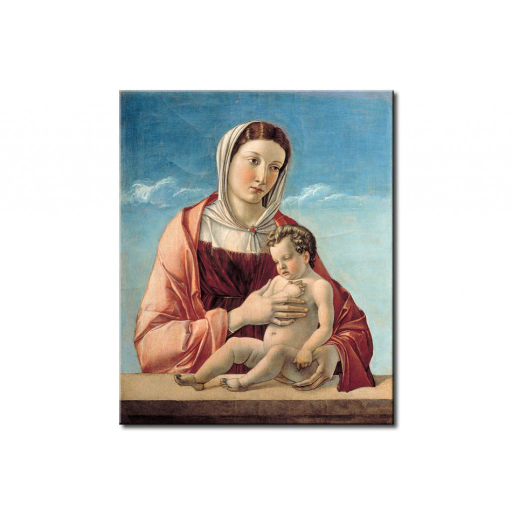 Reprodukcja Obrazu Mary With The Child