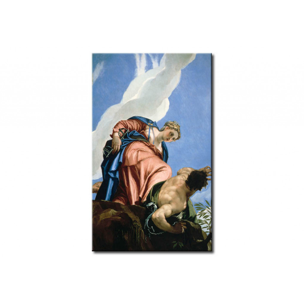 Schilderij  Paolo Veronese: Nemesis' Triumph Over The Sin