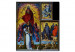 Reprodukcja obrazu Christ as Judge of the World and the Archangel Michael weighing souls 111507