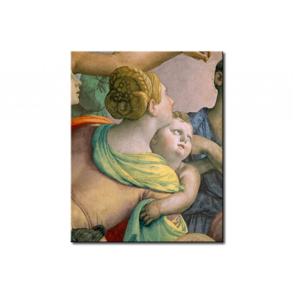 Schilderij  Agnolo Bronzino: Adoration Of The Bronze Snake