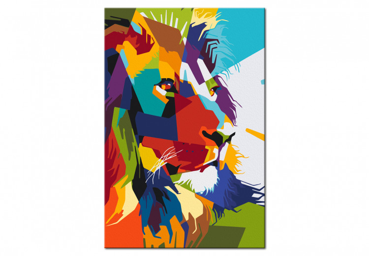 Paint by number Geometric Lion 135207 additionalImage 5