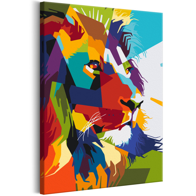 Paint by Number Kit Geometric Lion 135207 additionalImage 6