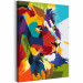 Paint by Number Kit Geometric Lion 135207 additionalThumb 6