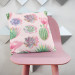 Mikrofaser Kissen Cactus gallery - graphic composition of succulents in shades of pink cushions 146907 additionalThumb 2