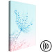 Obraz Dmuchawiec - roślina w kolorach błękitnych z kroplami rosy 149807 additionalThumb 6