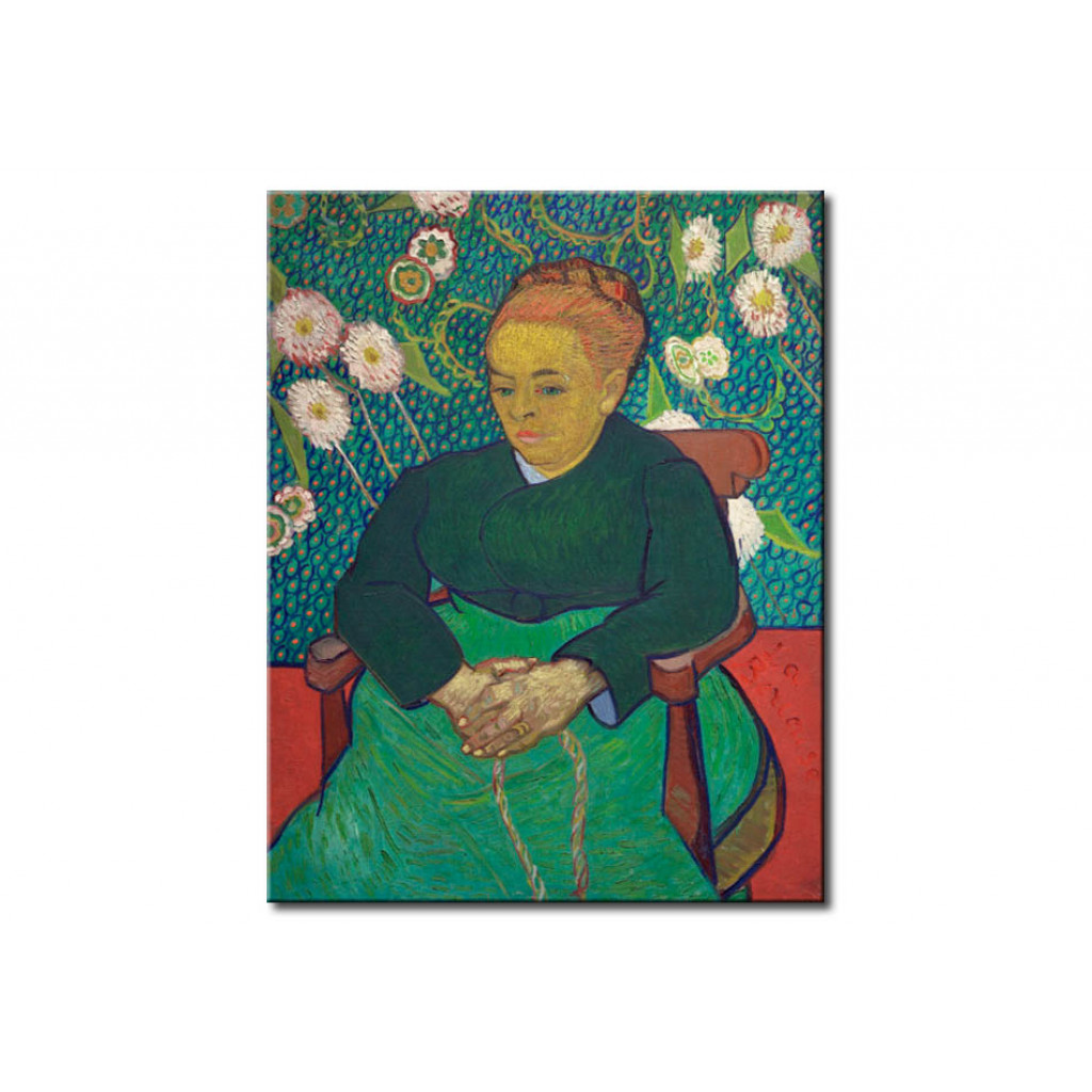 Schilderij  Vincent Van Gogh: La Berceuse (Augustine Roulin)