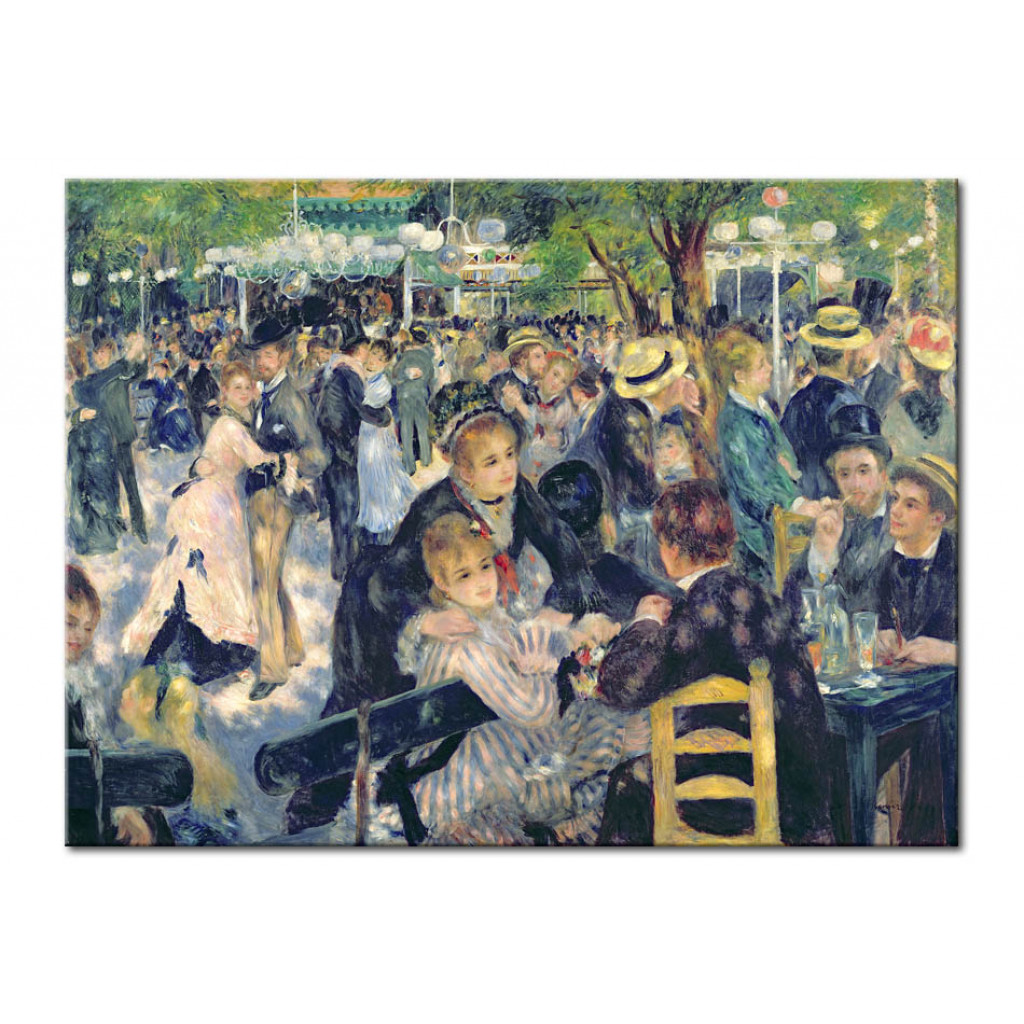 Schilderij  Pierre-Auguste Renoir: Ball At The Moulin De La Galette