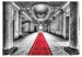 Fotomural O Mistério do Mármore - elementos clássicos da arquitetura em preto e branco 60207 additionalThumb 1