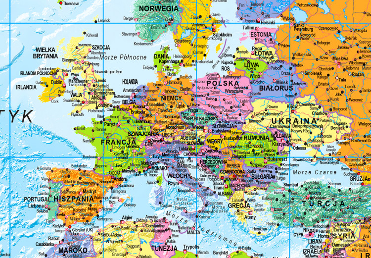 Ozdobna tablica korkowa Mapa świata: Orbis Terrarum [Mapa korkowa PL] 106517 additionalImage 6