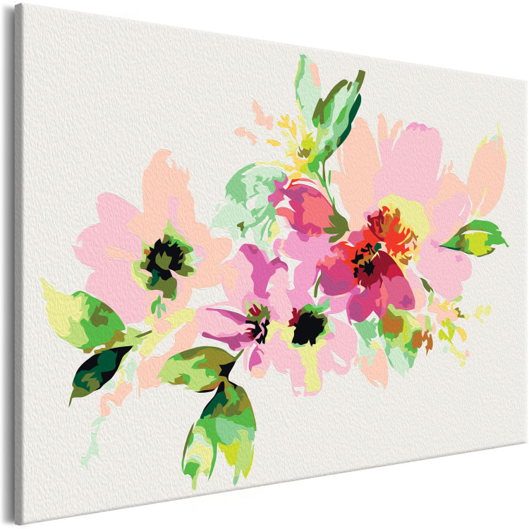 Paint by number Colourful Flowers 107517 additionalImage 5