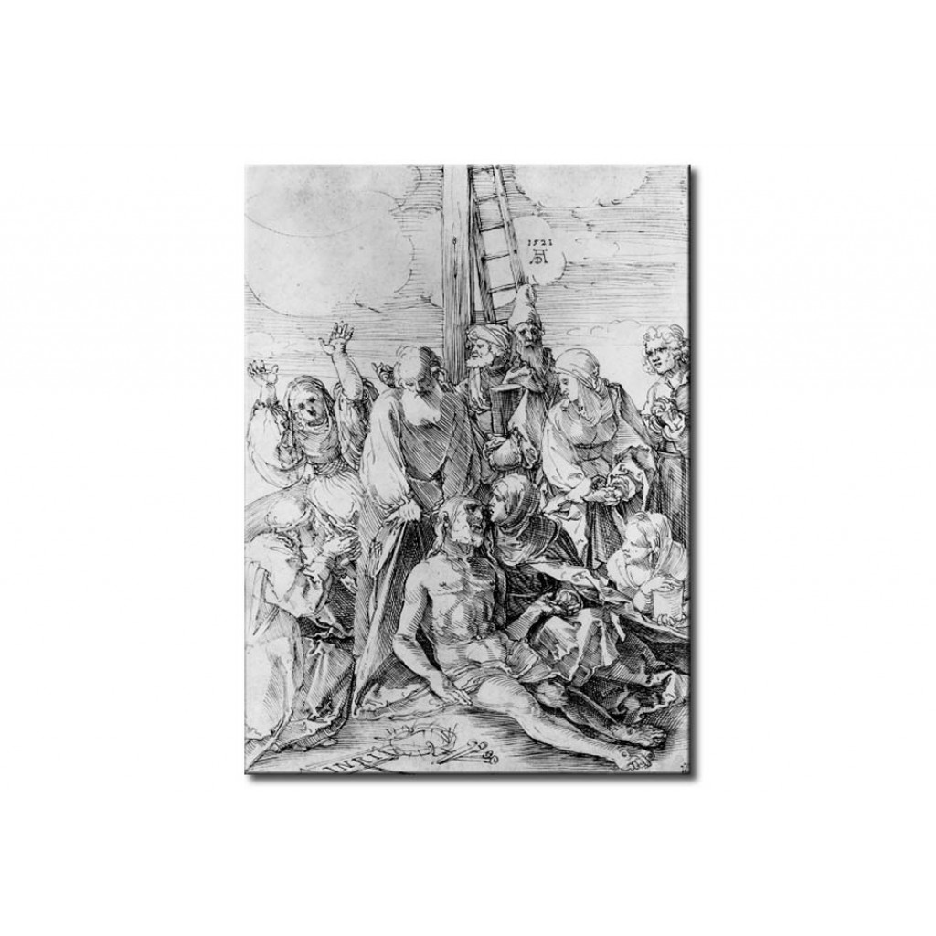 Schilderij  Albrecht Dürer: Lamentation Of Christ