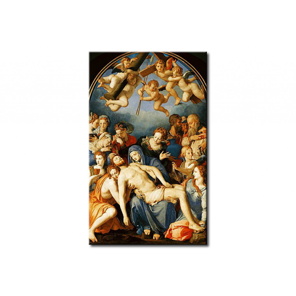 Schilderij  Agnolo Bronzino: Deposition From The Cross