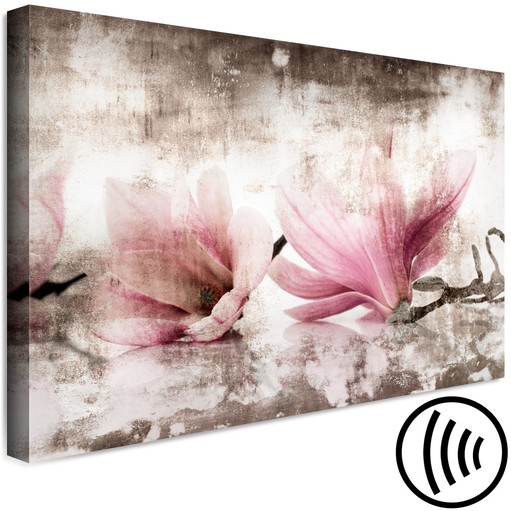 Schilderij  Magnolias: Magnolia Memory (1 Part) Wide