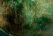 Fototapeta Samotna planeta - pejzaż planety z zielonym motywem w chłodnych tonach 135017 additionalThumb 4